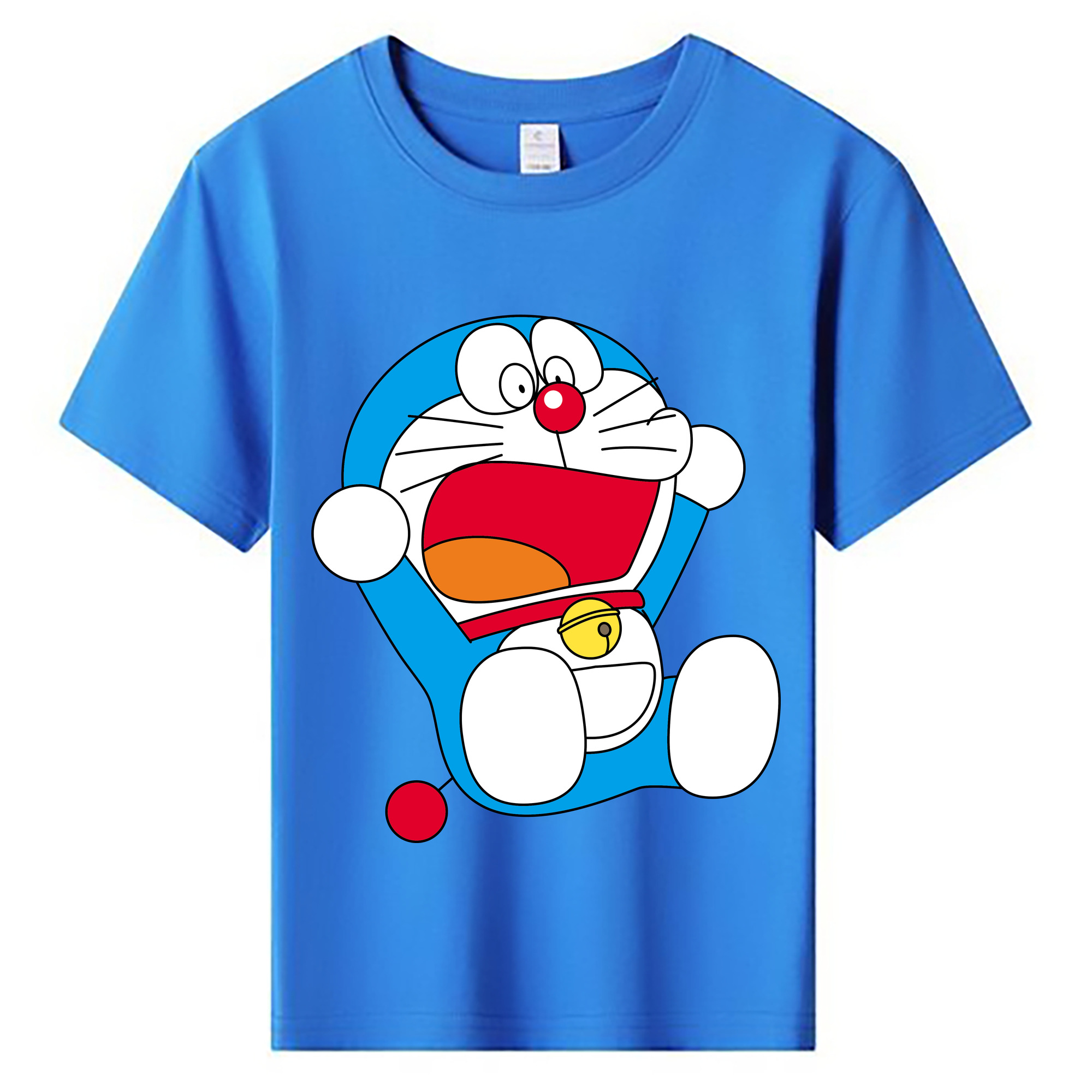 （画像用） ドラえもん Doraemon 綿100％キッズTシャツ（フロントプリント）